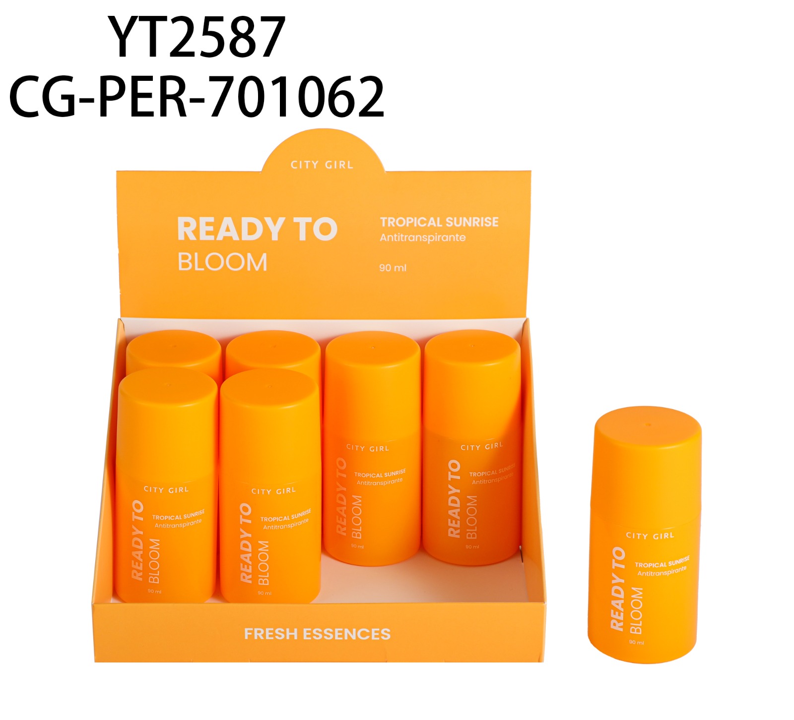 Antitranspirante Tropical Sunrise 90ml- City Girl