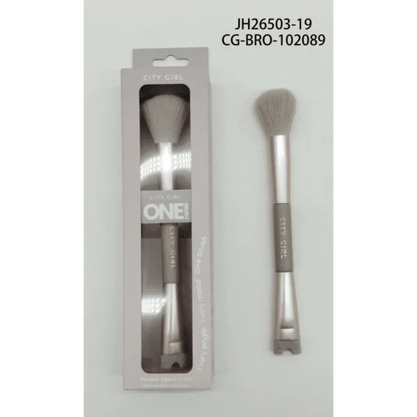 Brocha Duo Para Paleta Y Contorno- City Girl