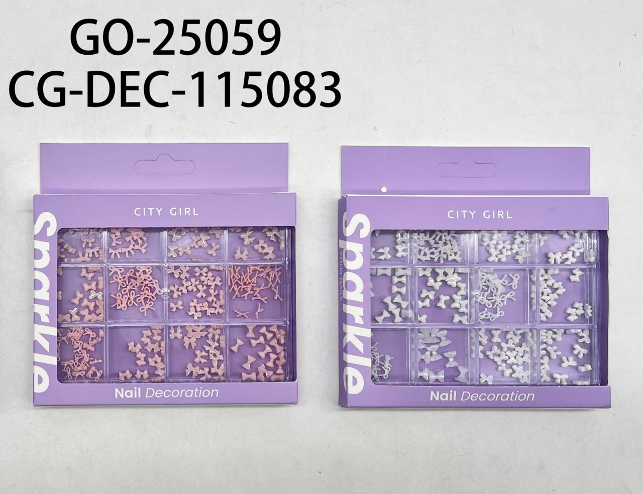 Decoracion De Moñitos Para Uñas- City Girl