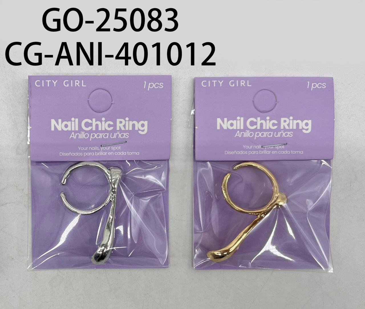 Anillo De Uñas Para Foto- City Girl