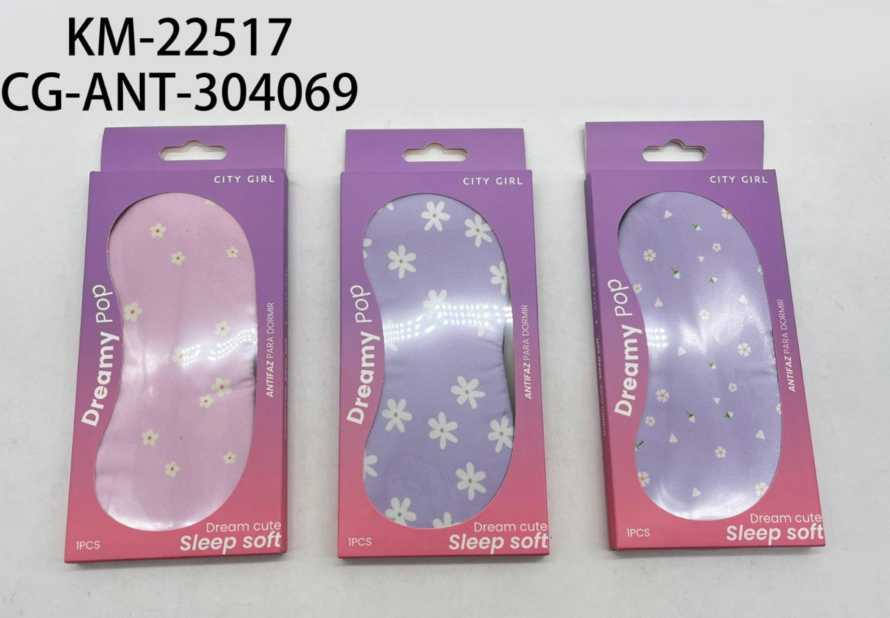 Antifaz Con Gel Flores- City Girl