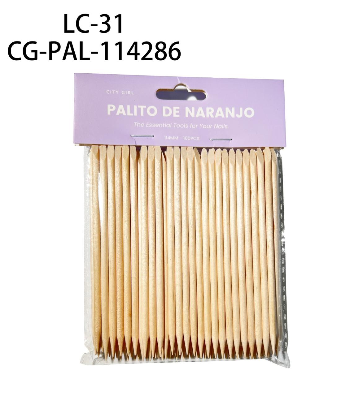 Palitos De Naranjo x100pcs- City Girl
