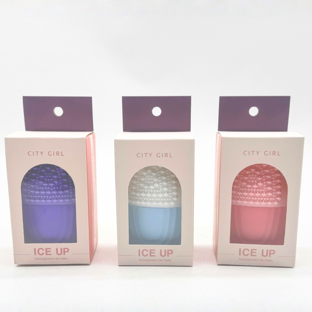 MASAJEADOR DE HIELO ICE CUBE - CITY GIRL