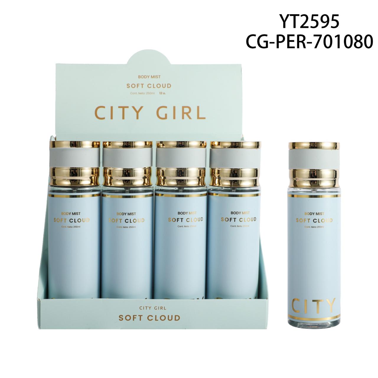 BODY MIST 'SOFT CLOUD' 250ml - CITY GIRL