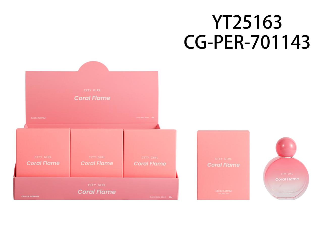 PERFUME 'CORAL FLAME' 30ml - CITY GIRL