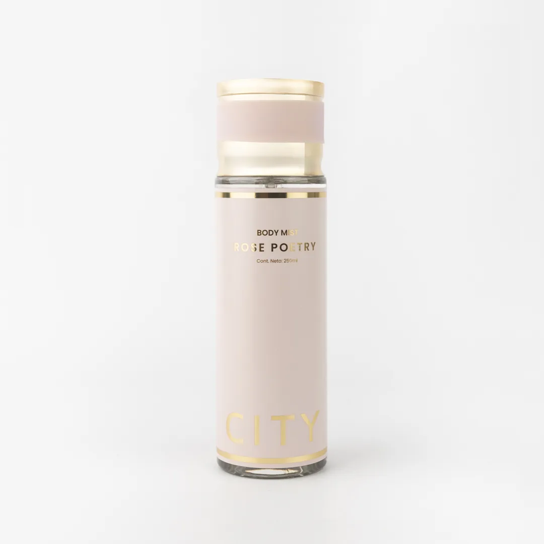 BODY MIST 'ROSE POETRY' 250ml - CITY GIRL