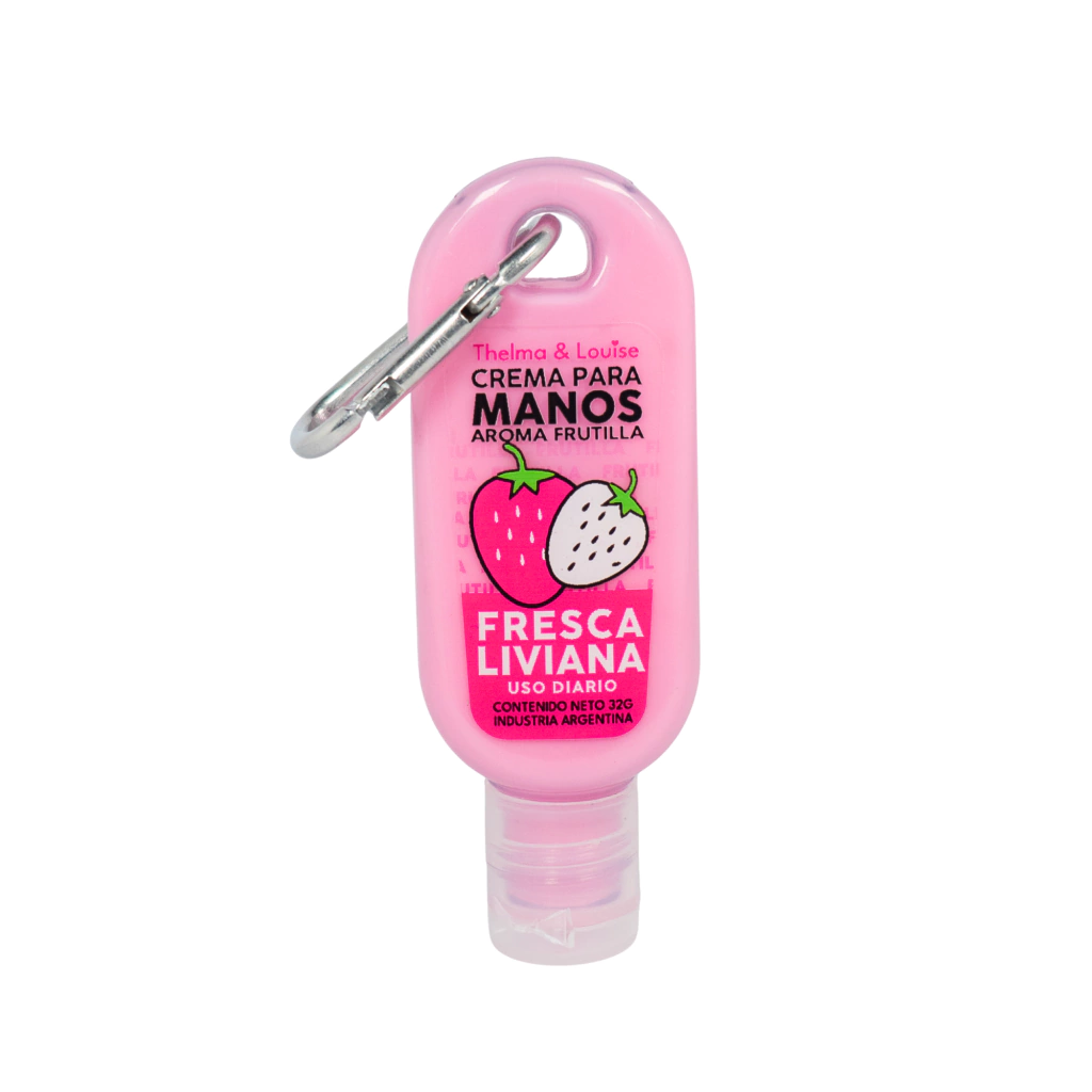 LLAVERO CON CREMA PARA MANOS - THELMA Y LOUISE