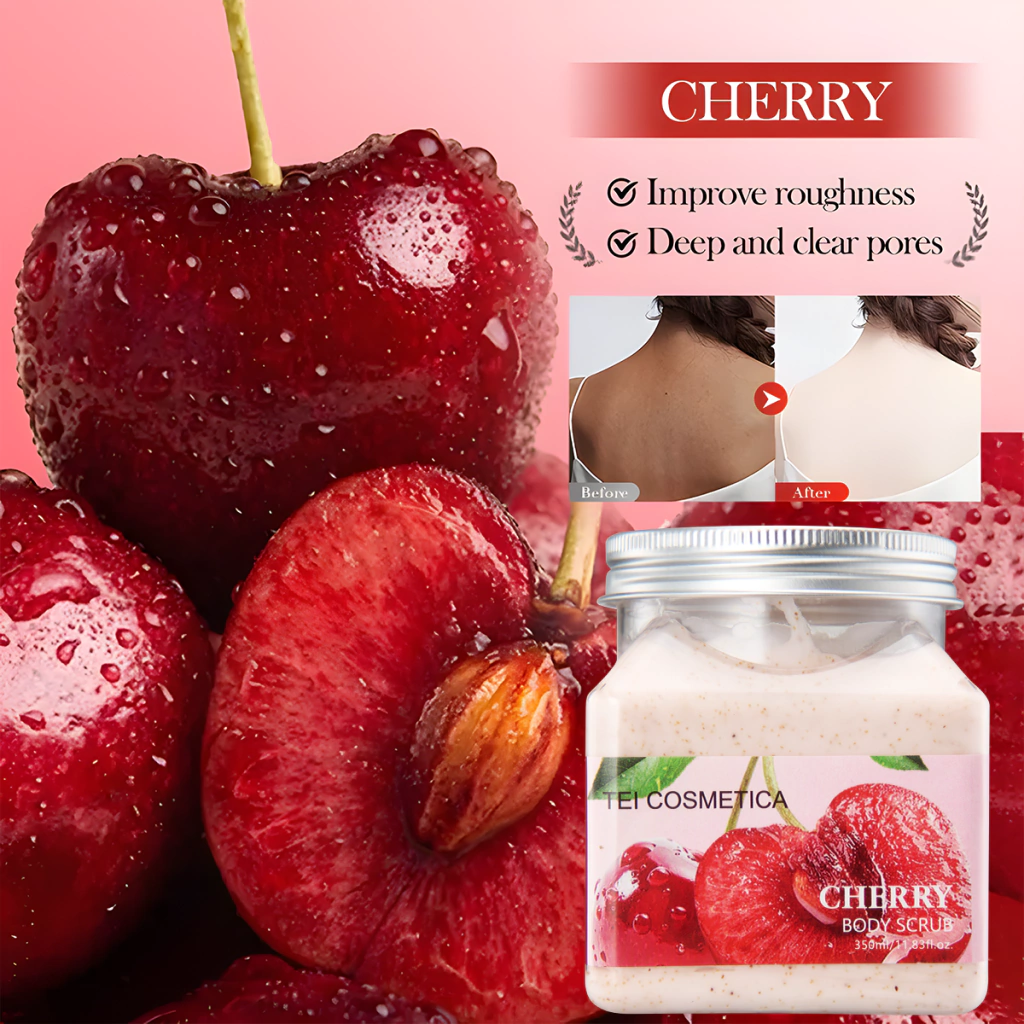 EXFOLIANTE CORPORAL DE CEREZA - TEI