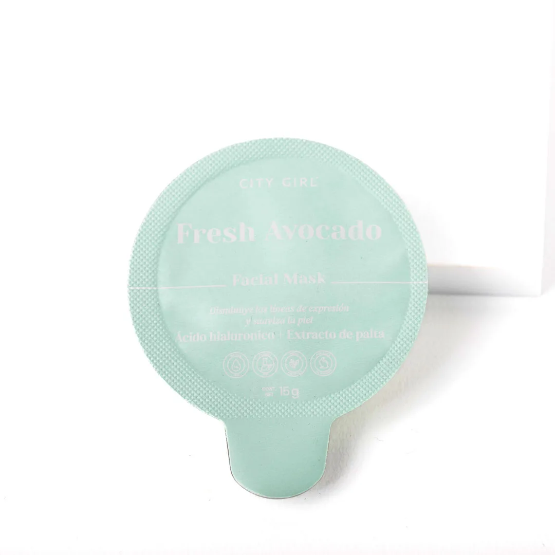 MASCARILLA CAPSULA FRESH AVOCADO PALTA - CITY GIRL