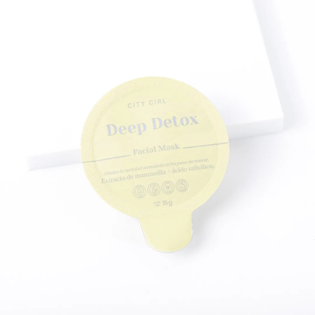 MASCARILLA CAPSULA DEEP DETOX - CITY GIRL