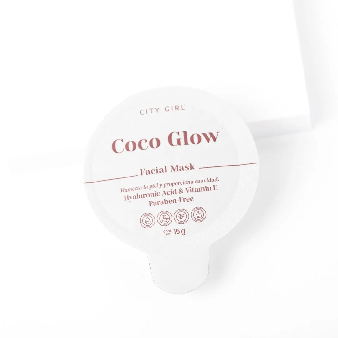 MASCARILLA CAPSULA COCO GLOW - CITY GIRL