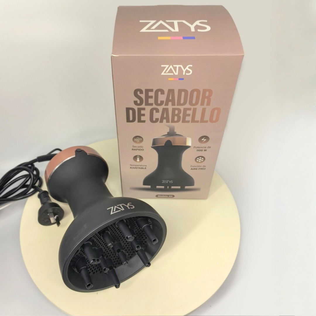 DIFUSOR SECADOR DE CABELLO 1100 WATS - ZATYS