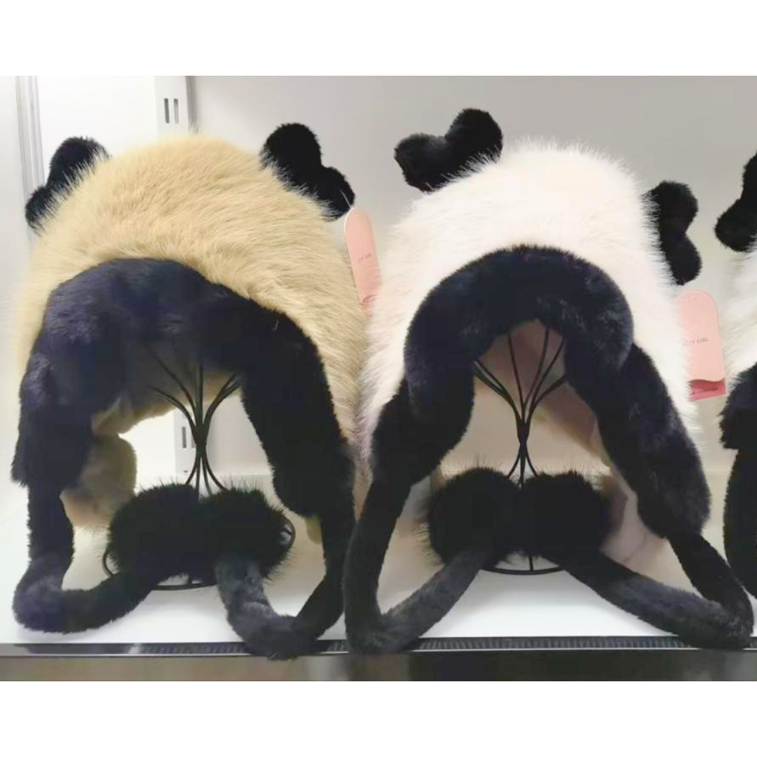 GORRO PELUCHE CON OREJERAS - CITY GIRL