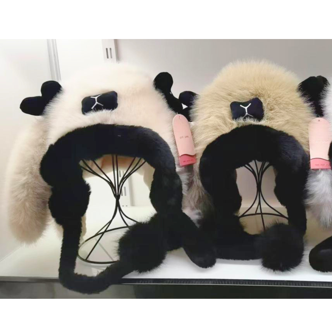 GORRO PELUCHE CON OREJERAS - CITY GIRL