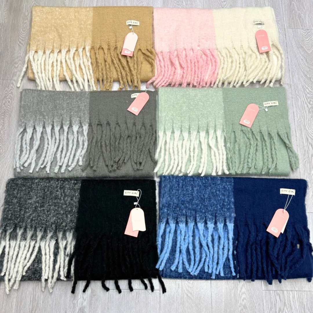 BUFANDA NUBE BICOLOR - CITY GIRL