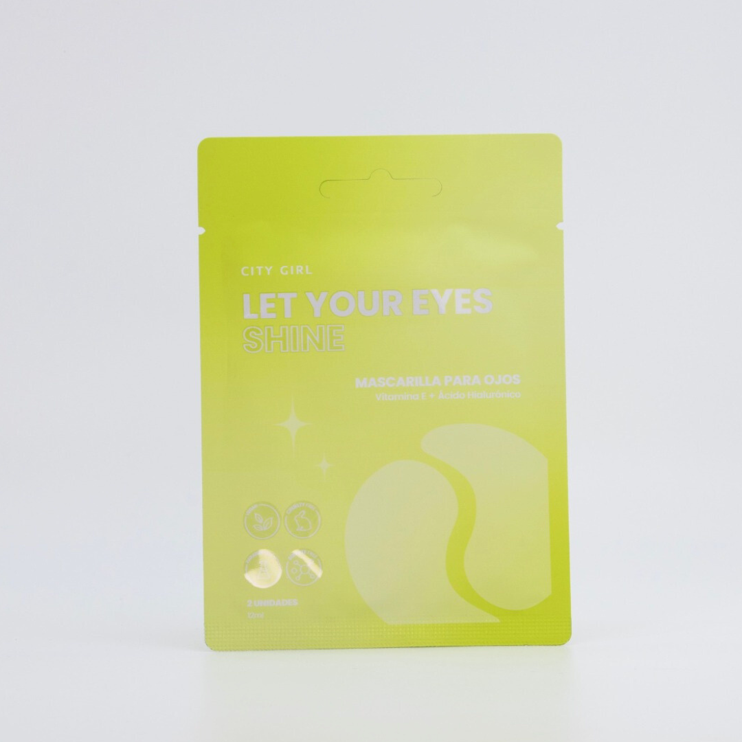 MASCARILLA PARCHES PARA OJOS Y OJERAS - CITY GIRL
