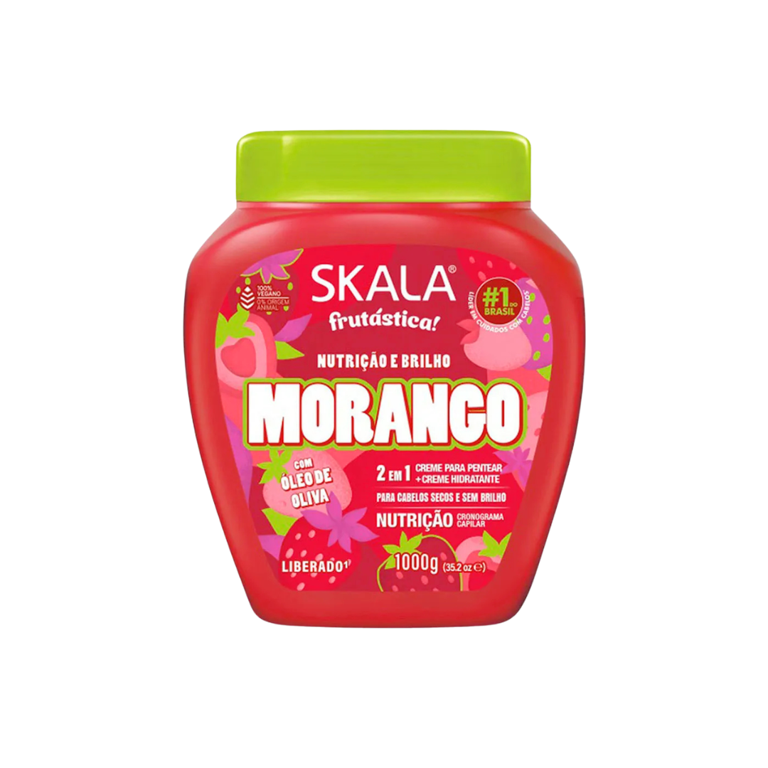 SKALA FRUTAL DE FRUTILLA ‘MORANGO’ CREMA DE PEINAR HIDRATANTE