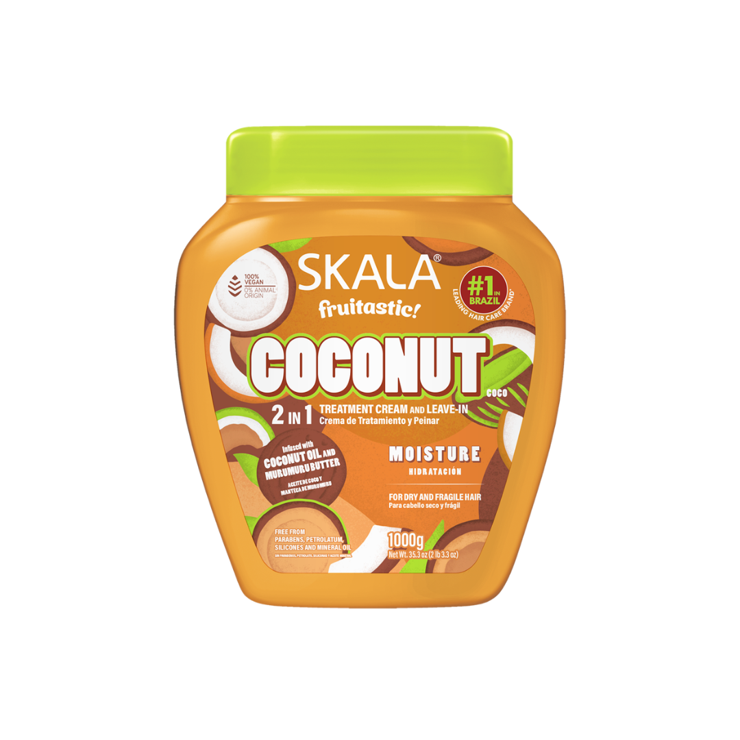SKALA FRUTAL DE COCO 'COCONUT' - CREMA DE PEINAR NUTRITIVA