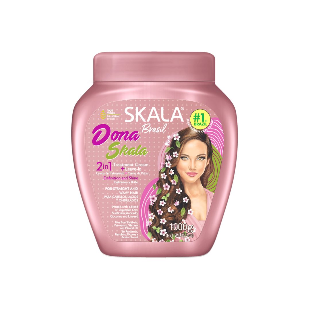 SKALA DONA - CREMA DE PEINAR PARA CABELLO ONDULADO