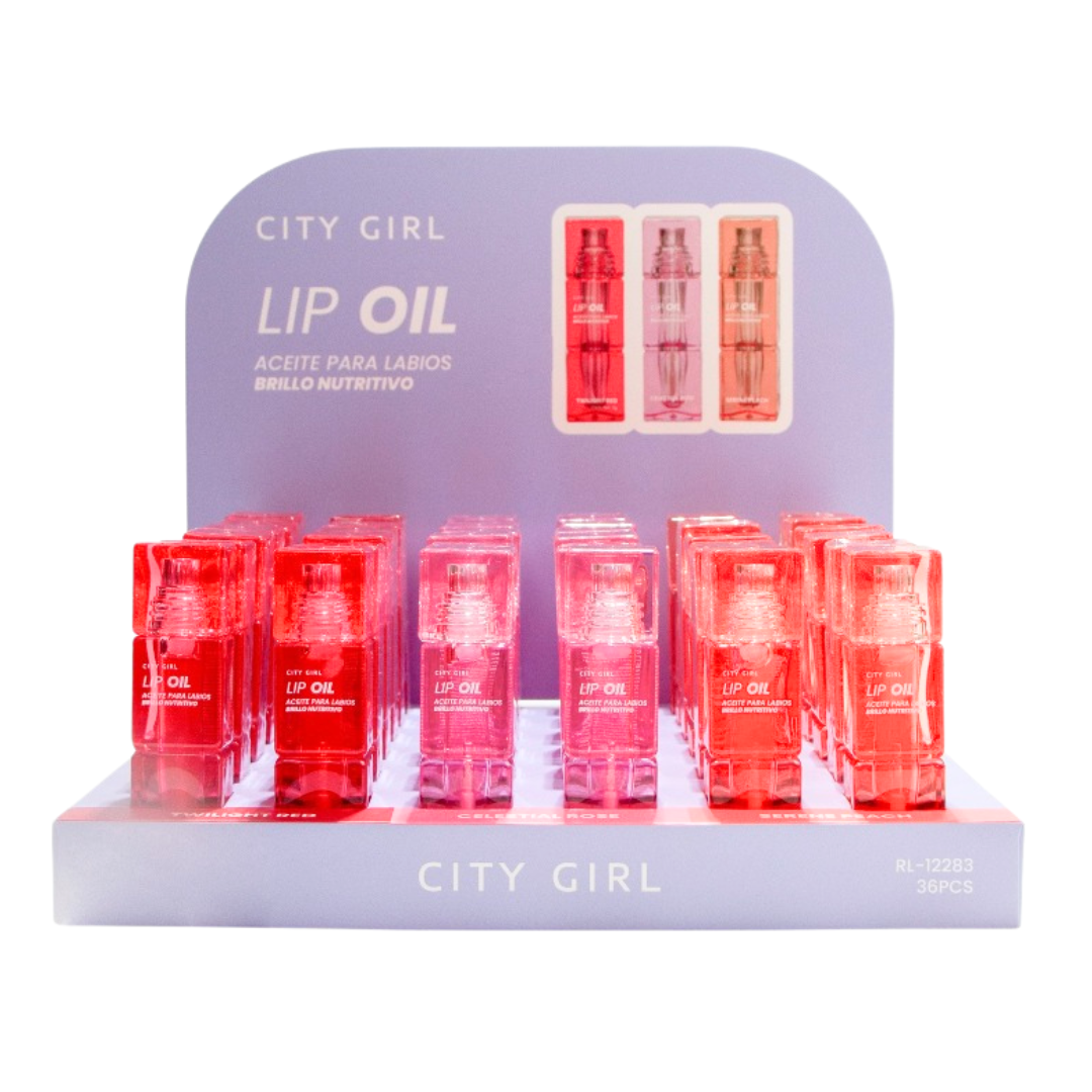 LIP OIL - ACEITE PARA LABIOS - CITY GIRL