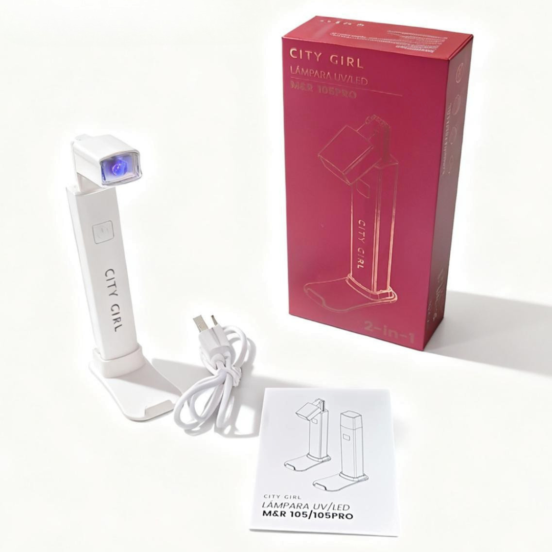 LÁMPARA + LINTERNA 2 EN 1 DE PRE CURADO LINEA PRO 3 WATS - CITY GIRL