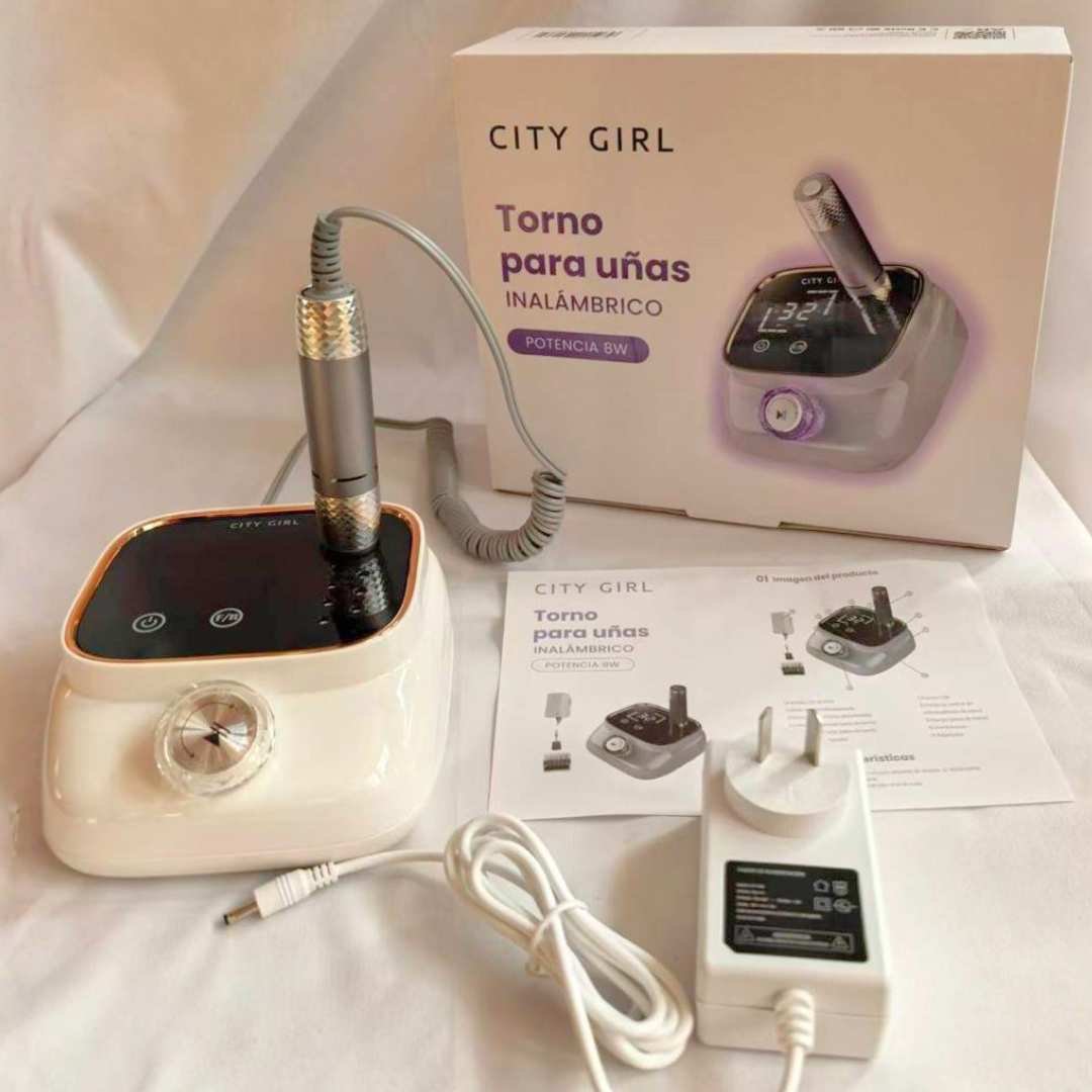 TORNO INALÁMBRICO 45.000 RPM - CITY GIRL