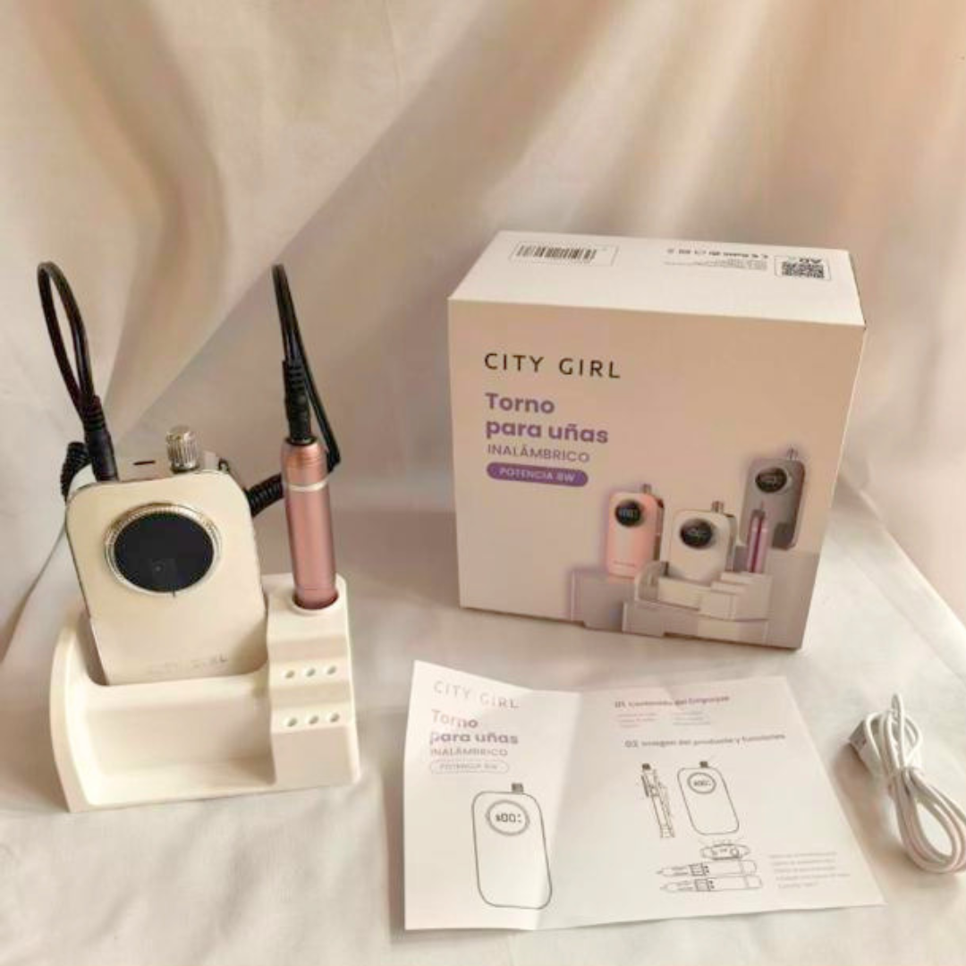 TORNO INALÁMBRICO 45.000 RPM - CITY GIRL