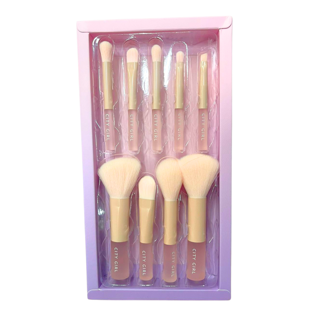 SET DE BROCHAS - CITY GIRL