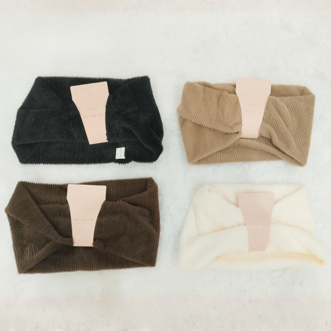 CUELLO PELUCHE CORDEROY - CITY GIRL