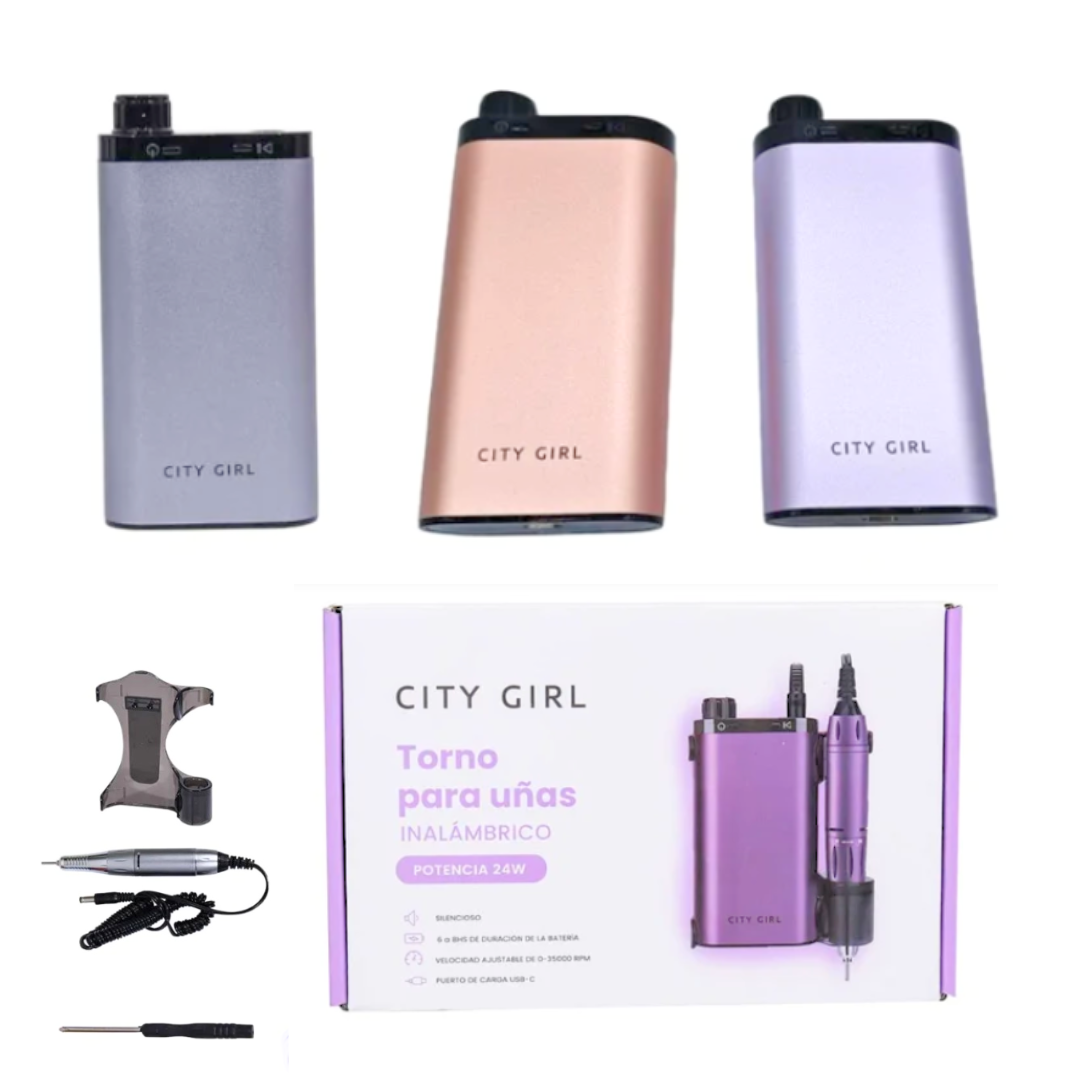 TORNO INALAMBRICO 35.000 RPM - CITY GIRL
