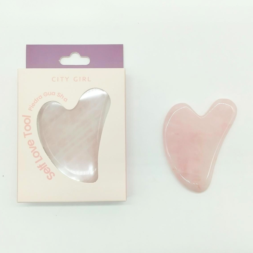 PIEDRA GUA SHA ROSA - CITY GIRL