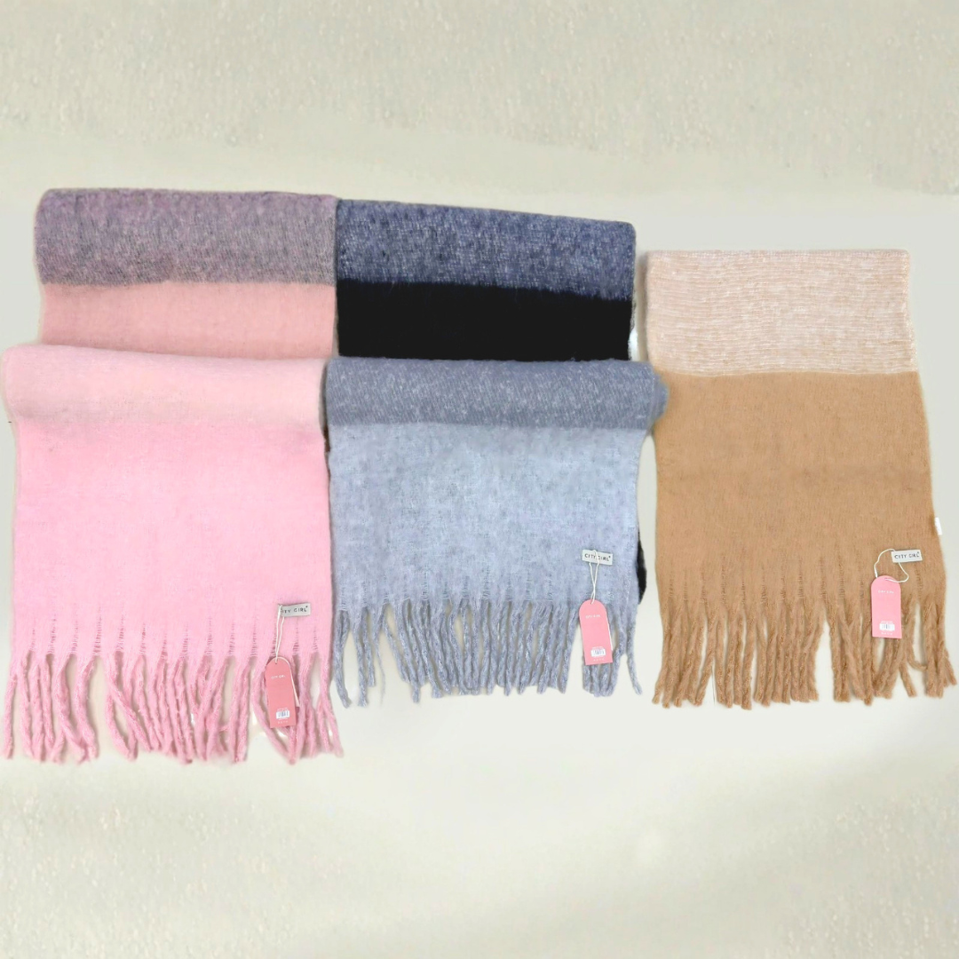 BUFANDA NUBE COMBINADA - CITY GIRL