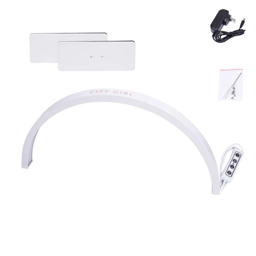 LAMPARA DE MESA MEDIA LUNA - CITY GIRL