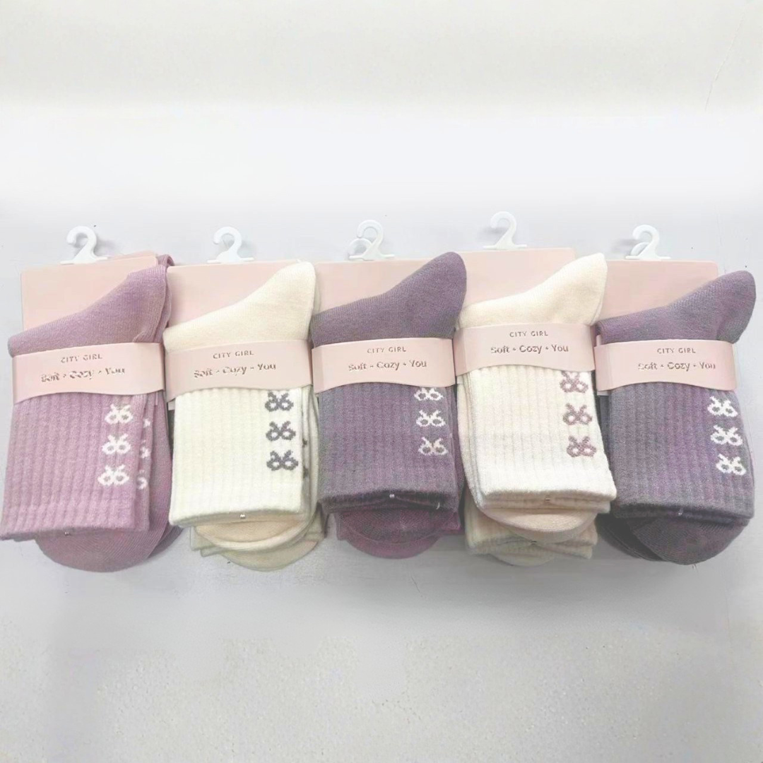 MEDIAS MOÑITOS – PACK 10 PARES – CITY GIRL