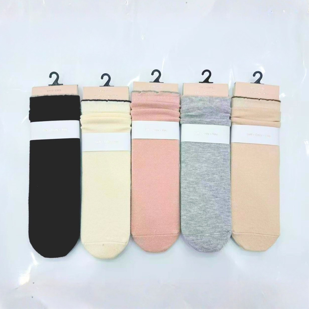 MEDIAS LISAS – PACK 10 PARES – CITY GIRL