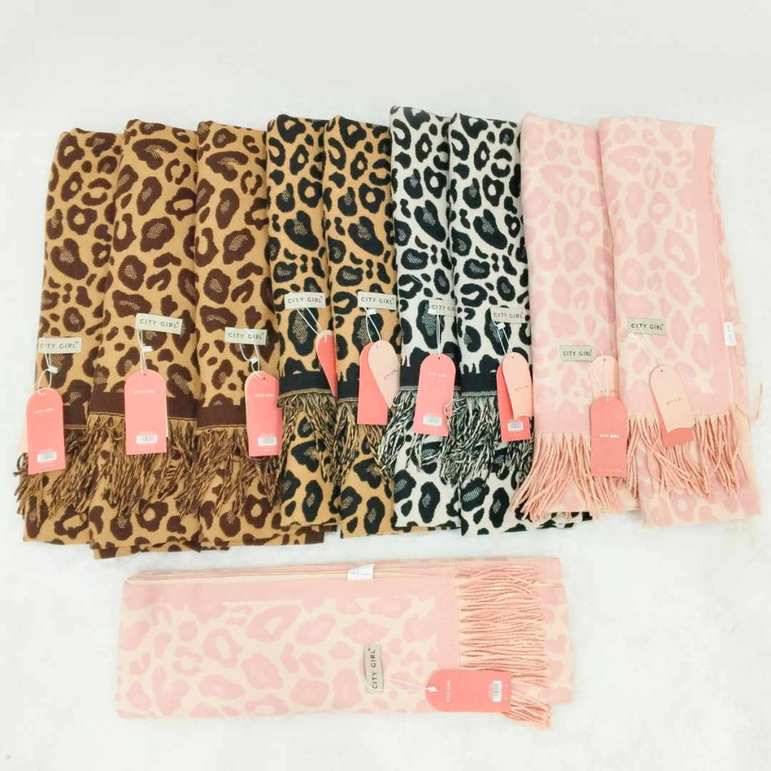 BUFANDA ANIMAL PRINT - CITY GIRL