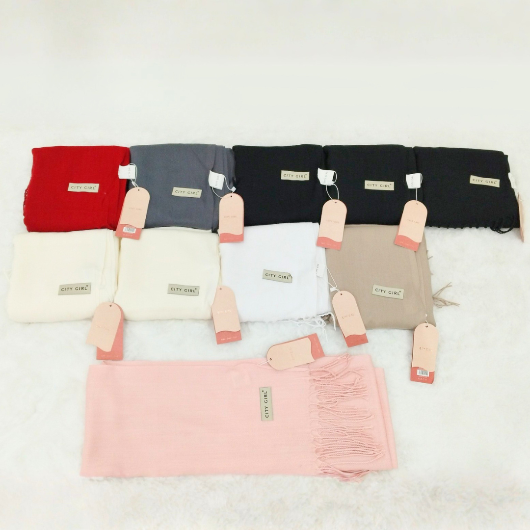 BUFANDA LISA – CITY GIRL