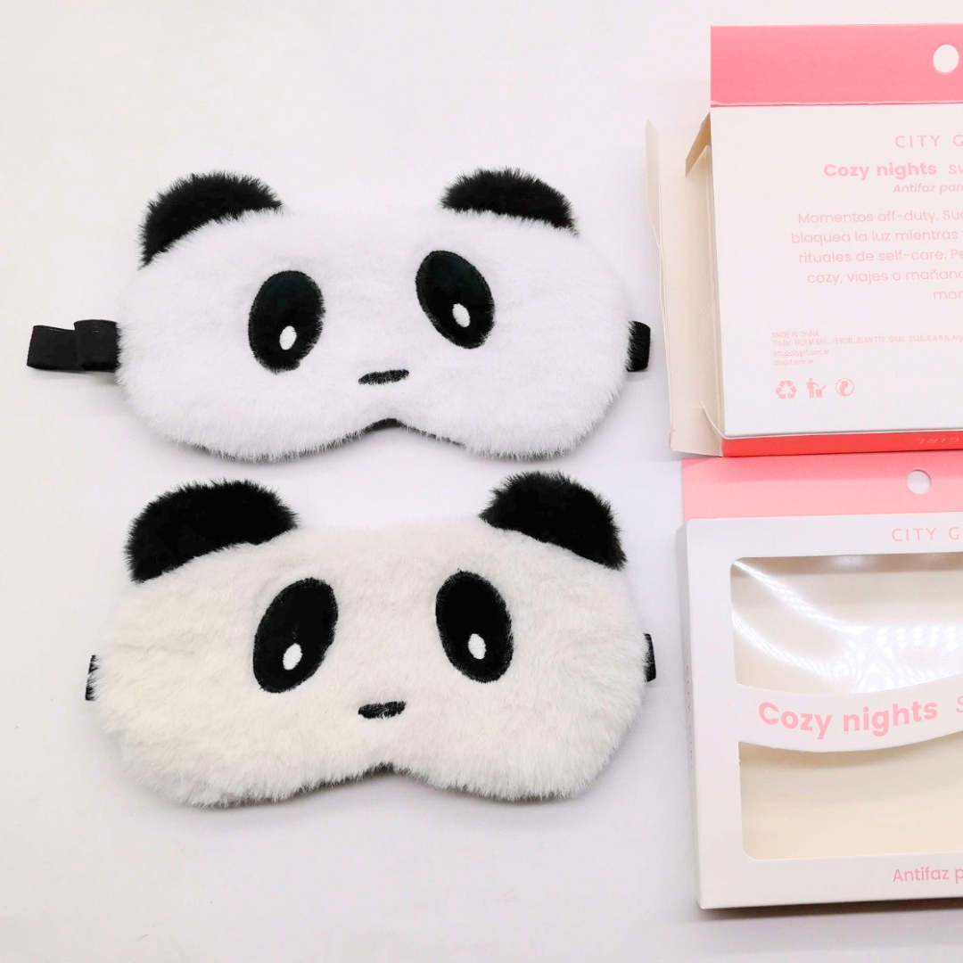 ANTIFAZ DE OSO PANDA PARA DORMIR – CITY GIRL