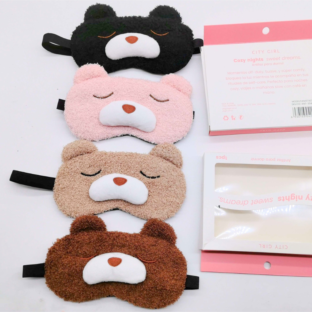 ANTIFAZ DE OSITO PARA DORMIR – CITY GIRL