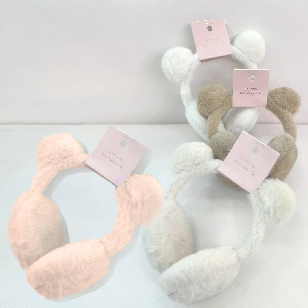 OREJERAS DE OSITO - CITY GIRL