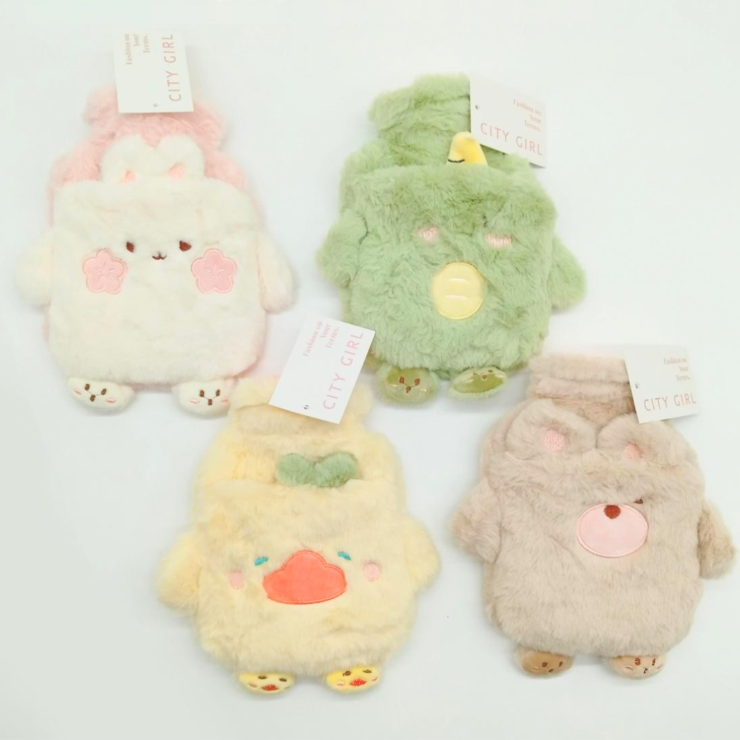 BOLSA DE AGUA CALIENTE PELUCHE 500ml – CITY GIRL