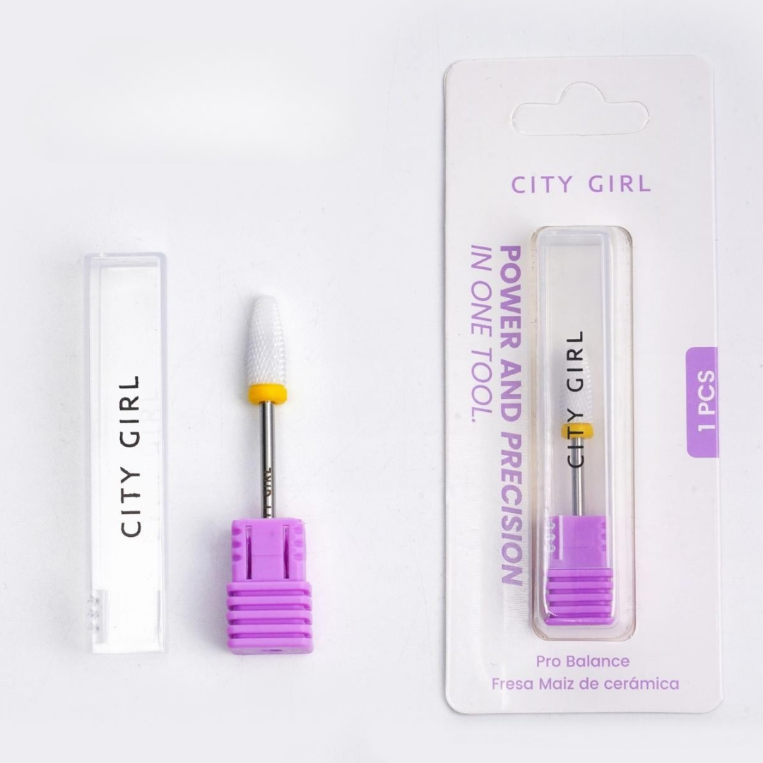 FRESA MAÍZ DE CERÁMICA CINTA AMARILLA - CITY GIRL