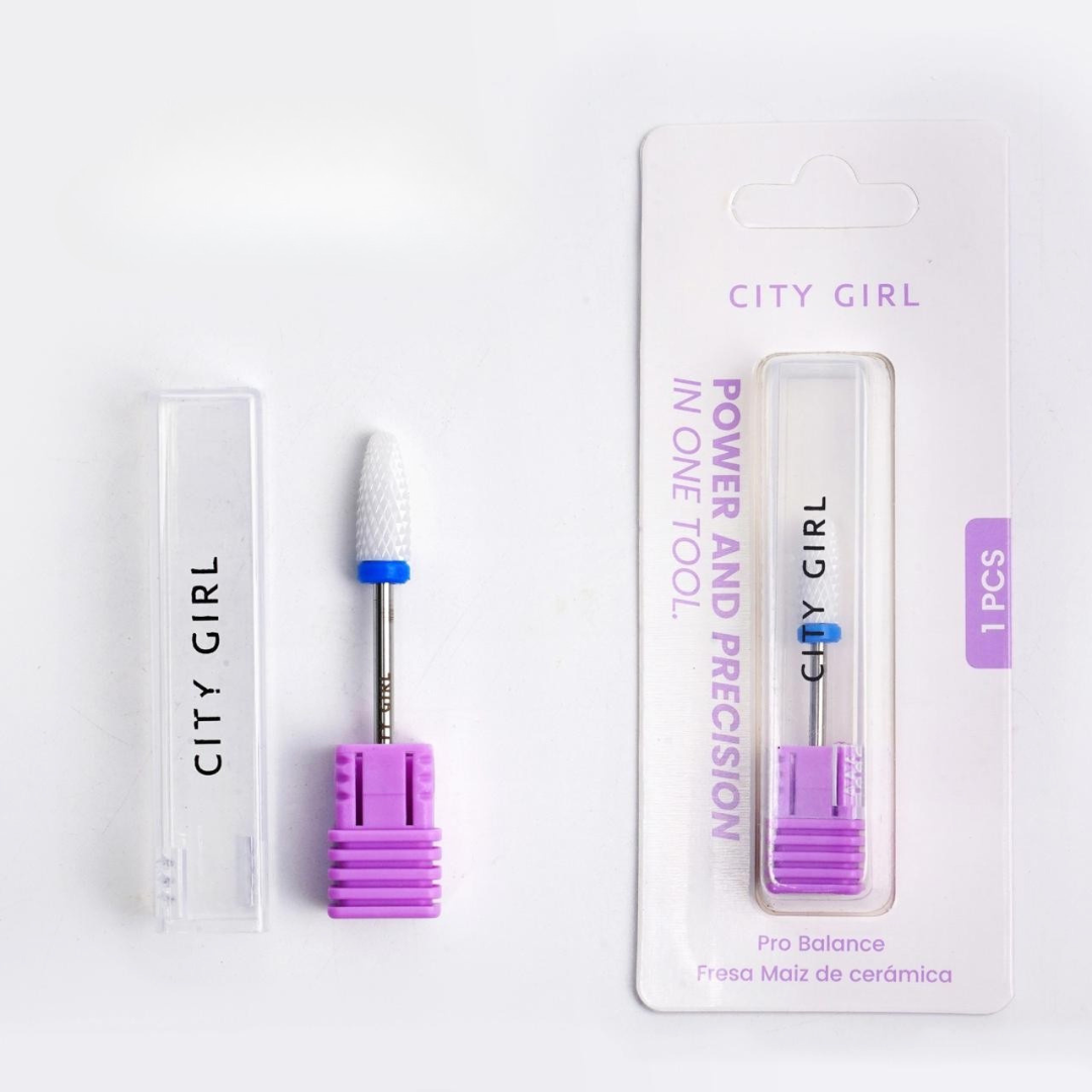 FRESA MAÍZ DE CERÁMICA CINTA AZUL - CITY GIRL