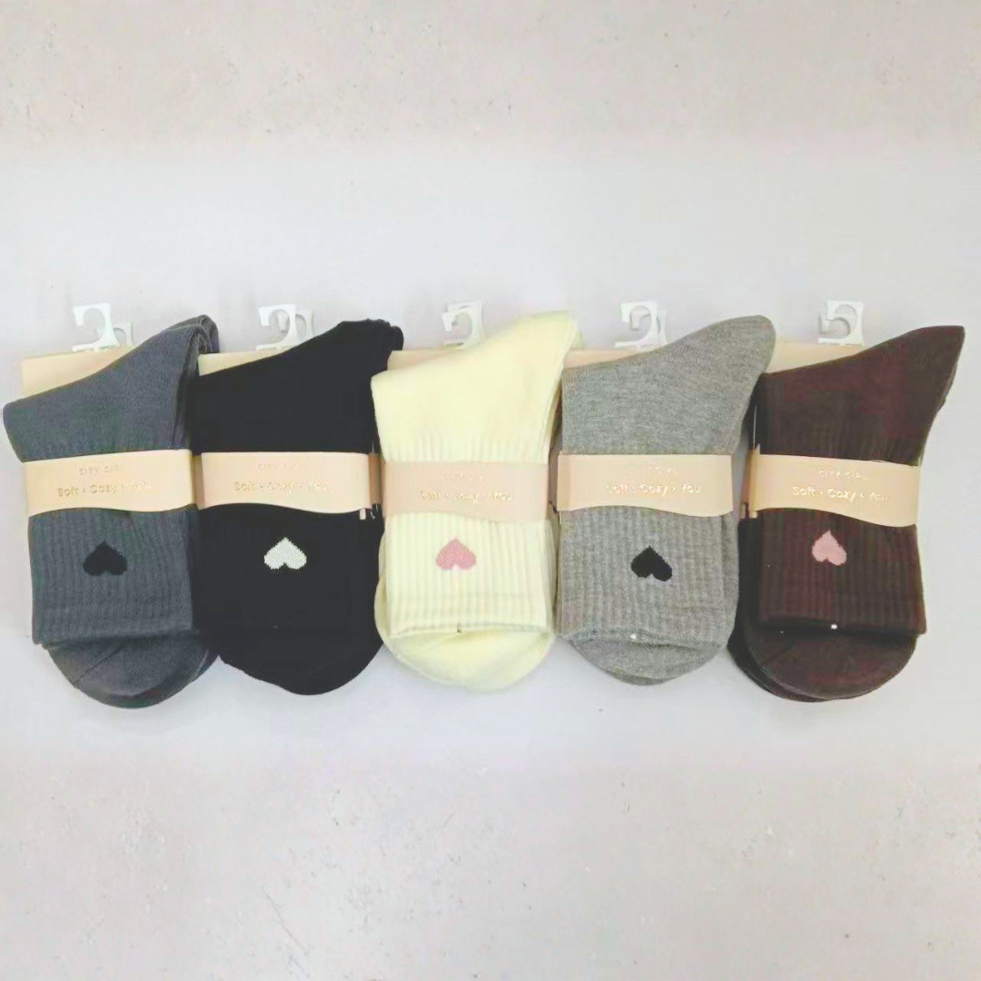 MEDIAS CORAZÓN – PACK 10 PARES – CITY GIRL