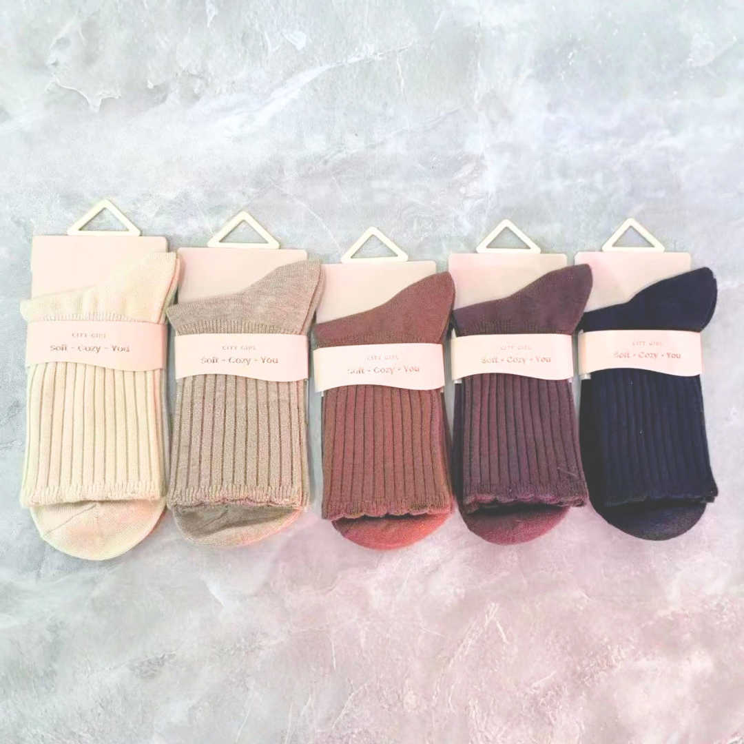 MEDIAS MARRONES – PACK 10 PARES – CITY GIRL