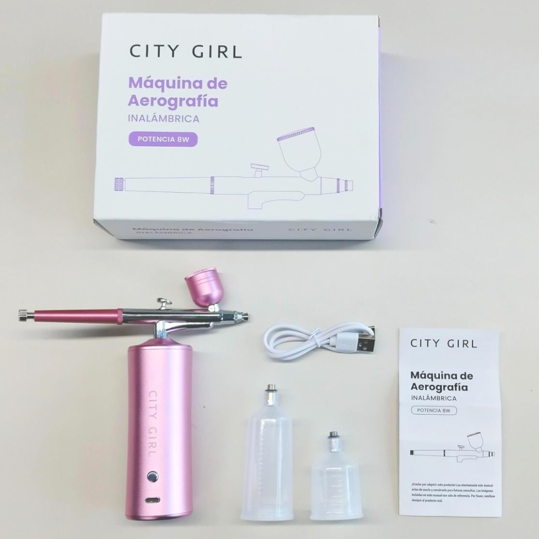 AERÓGRAFO - CITY GIRL