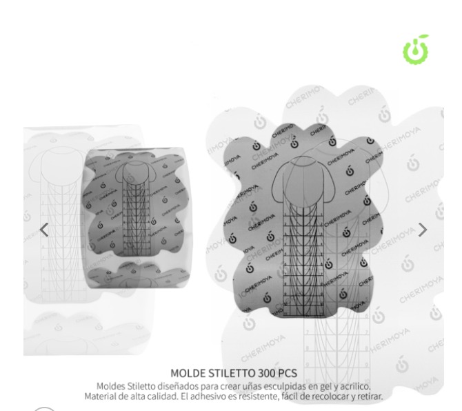 MOLDES PARA ESCULPIR 300pcs - CHERIMOYA