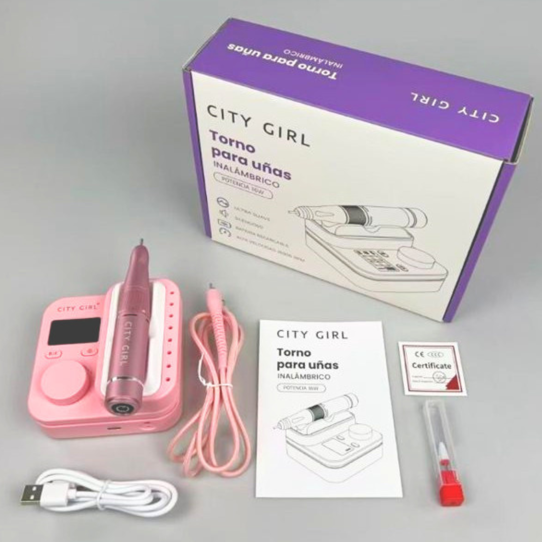 TORNO INALÁMBRICO 35.000 RPM – CITY GIRL