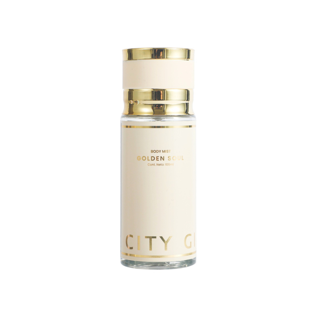 BODY MIST ‘GOLDEN SOUL’ 100ml – CITY GIRL