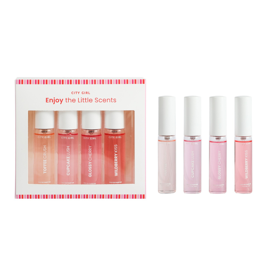 KIT DE 4 PERFUMES de 15ml – CITY GIRL
